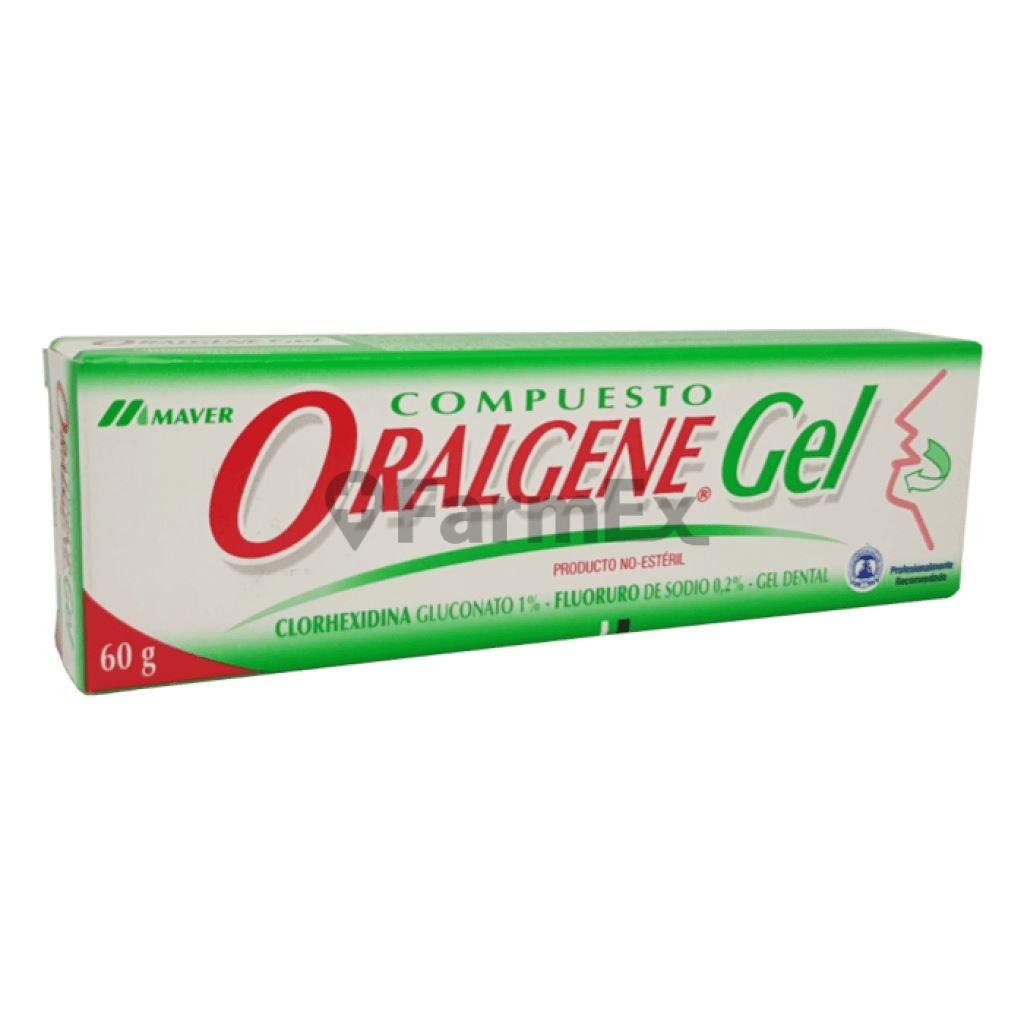 Oralgene Compuesto Gel x 60 g MAVER